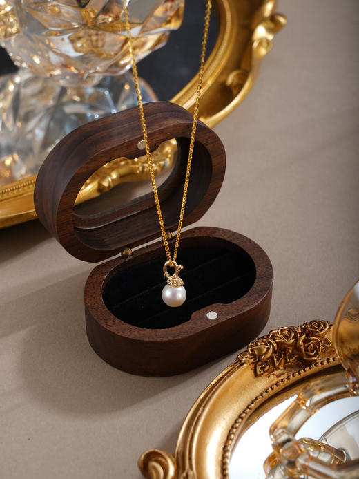 子佩集【‌命定高光‌】银S925珍珠惜王妃吊坠【X7448】双色吊环(不含链)2602 商品图10