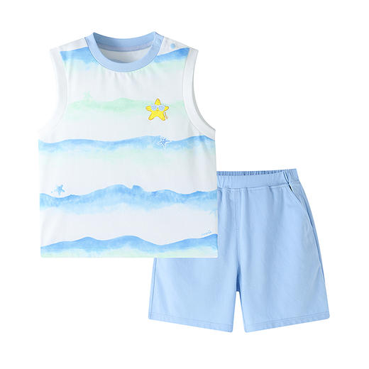 【实体店同款】男童套装夏季新款安奈儿童装XB622164 商品图5