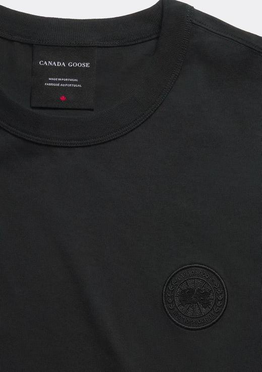 大鹅 礼盒装两件春夏新款Gladstone男士圆盘刺绣短袖T恤 Z-15863 商品图6