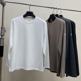 点此购买 迪桑特春秋季男士DUALIS通勤百搭吸湿透气健康环保除菌长袖T恤 yh 342129