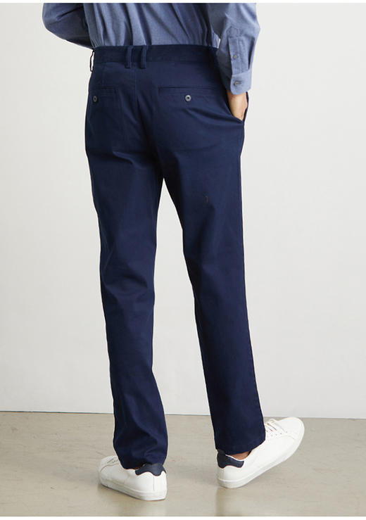 【直发】圣大保罗秋冬超柔商务经典合身直筒收脚休闲裤DPWWPM22A330 商品图1