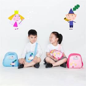 清仓❗❗真能“减负”的儿童背包，轻便小巧【班班和莉莉儿童背包斜挎包】护脊＋颜值双在线👊🏻 ✅轻盈包身，加宽肩带，释放双肩压力，保护脊椎 