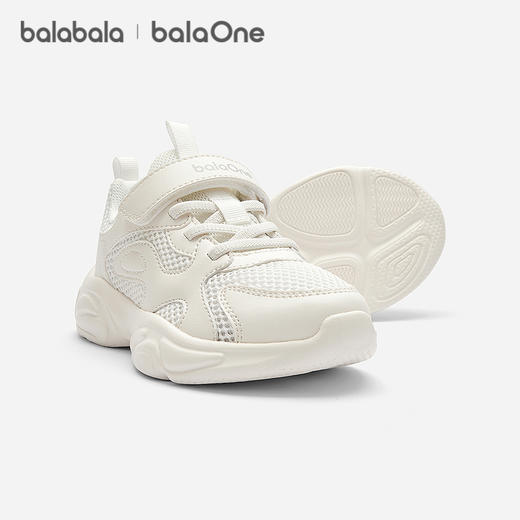 【balaOne】巴拉巴拉儿童运动鞋男女童2026夏透气慢跑鞋校园百搭 商品图1