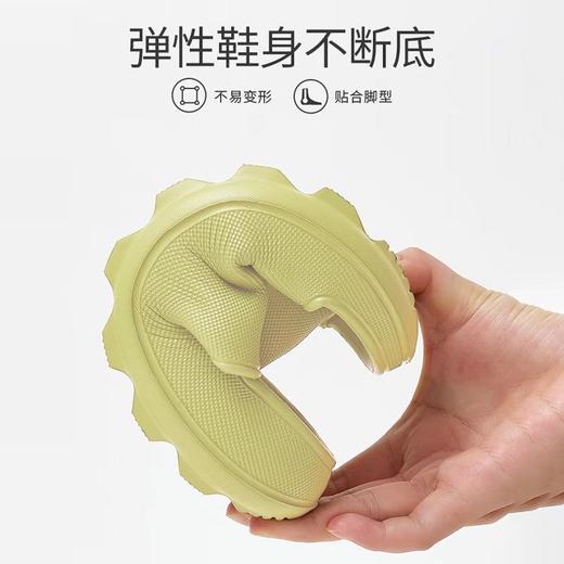 【拍一发二！其他色码请备注】【厚底洗澡浴室拖鞋】男家用室内软底家居速干漏水凉拖鞋女情侣防滑 商品图2