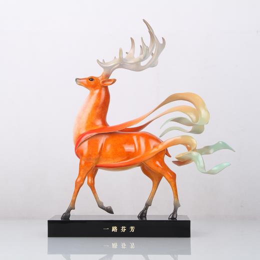 宇达青铜摆件 创意艺术礼品《一路芬芳》家居装饰工艺摆件 商品图1
