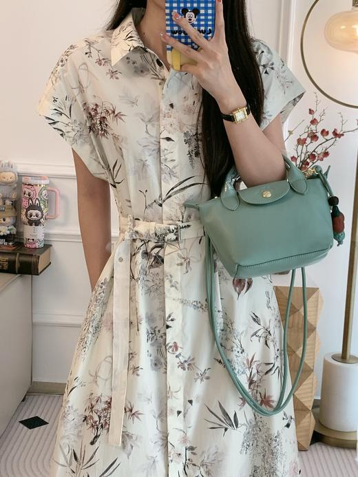 LC珑骧 牛皮Le Pliage Xtra XS串珠手提包迷你饺子包休闲斜挎包 特惠 Z-15866 商品图5