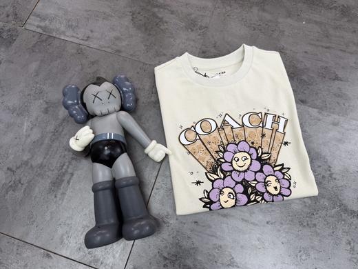 原单，蔻驰专PLAY DAISY图案情侣款短袖 商品图1