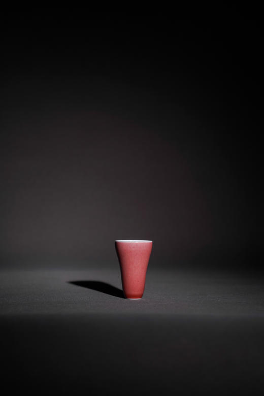 豇豆红 金兰马蹄杯 玉兰闻香杯 福禄杯 陶瓷景德镇瓷器豇豆红 金兰马蹄杯 玉兰闻香 商品图1