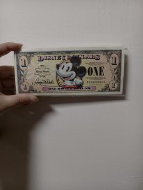 迪士尼纪念钞 美元