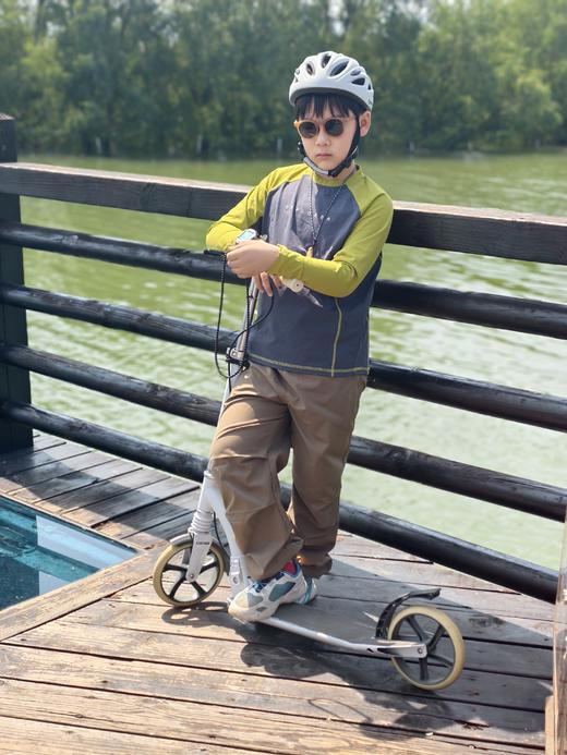 【宣纸速干 撞色T恤】高支纱线！超舒服！宽松版型，运动速干 男孩女孩同款多色 商品图0