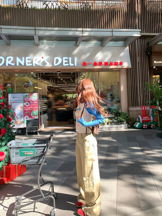 <曾小咸推荐>3.14现货秒杀 ！微信超特价！韩系涂鸦撞色长袖t恤 日常139.99 立减70 秒杀69.99！！ 商品图10