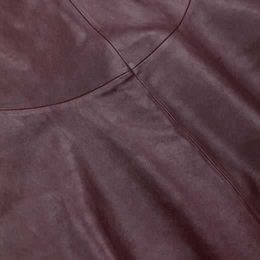 ROMI STUDIO英国进口头层羊皮植鞣哑光皮背心连衣裙RWCWLG7249 商品图3