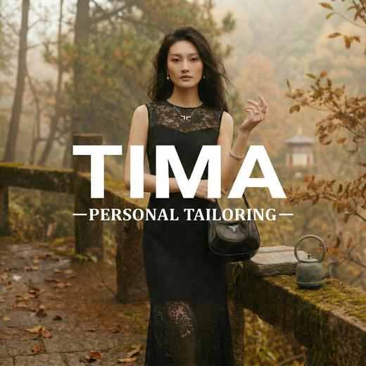 SLF鱼尾摆女人味活里连衣裙 商品图0