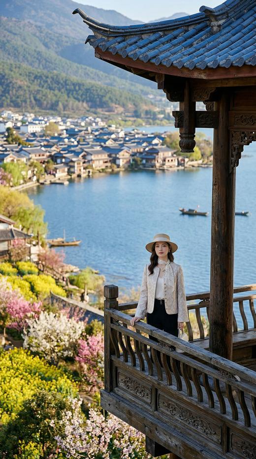 圆领花扣吊坠轻国风外套 商品图2