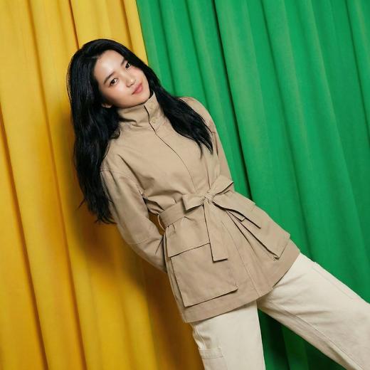 LIN HN 宽边摆松弛夹克外套 商品图3