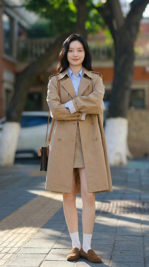 巴宝莉经典直筒袖风衣（附腰带） 商品图3