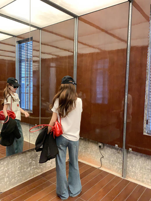 <曾小咸推荐>3.14现货秒杀 ！微信超特价！韩系爱心印花短袖 日常119.99 立减60 秒杀59.99！！ 商品图10