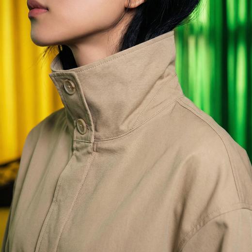 LIN HN 宽边摆松弛夹克外套 商品图7
