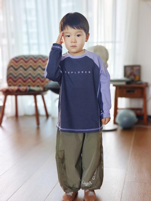 【宣纸速干 撞色T恤】高支纱线！超舒服！宽松版型，运动速干 男孩女孩同款多色 商品图5