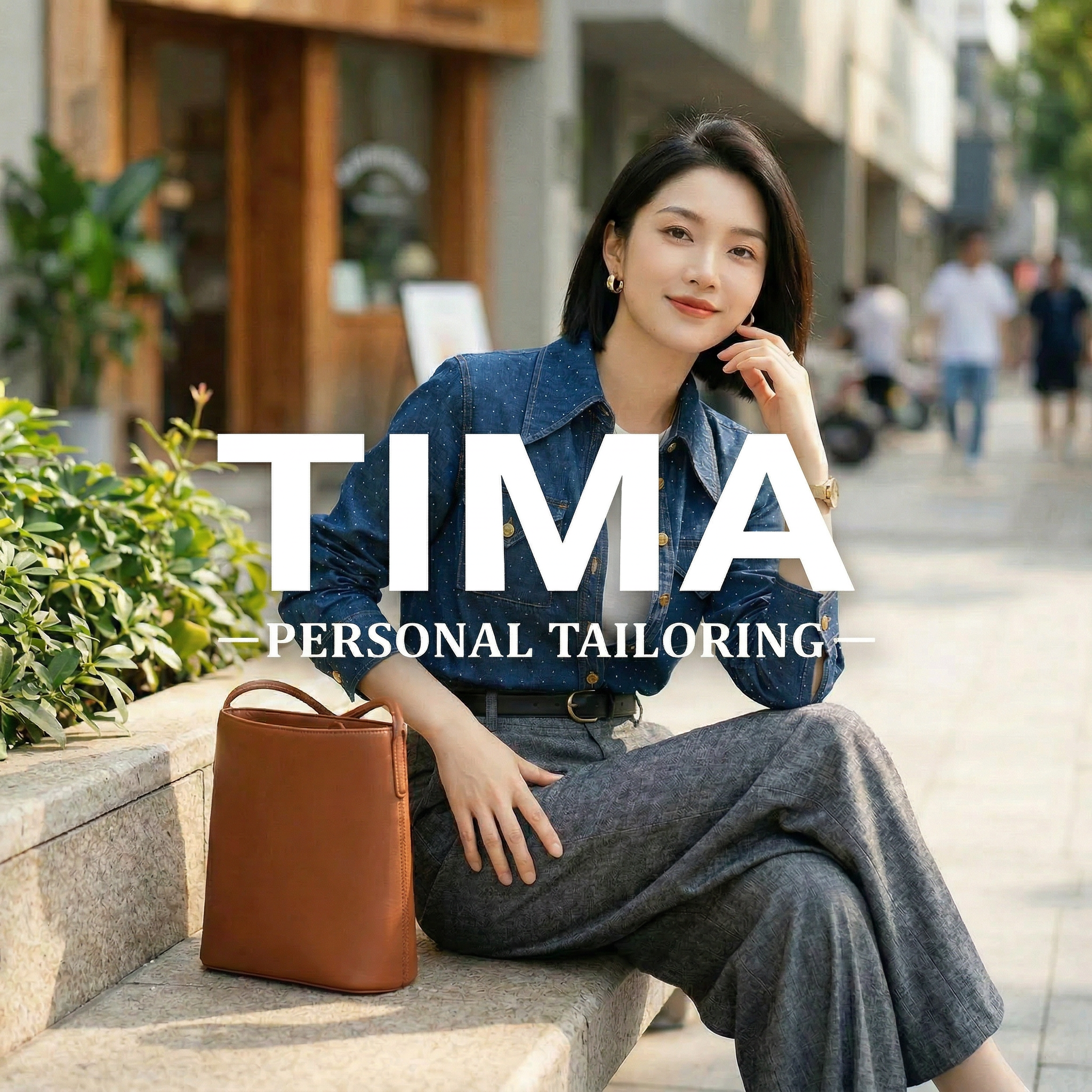 CL设计感三角包侧开叉衬衣