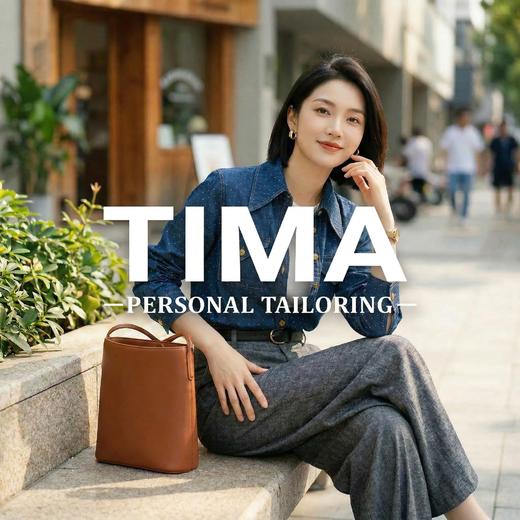 CL设计感三角包侧开叉衬衣 商品图0