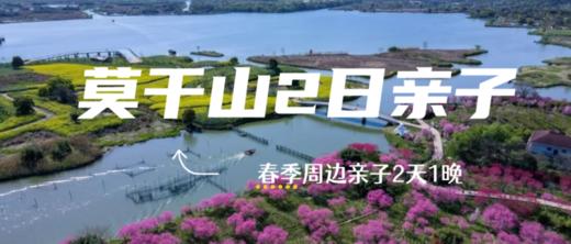 清明莫干山2日亲子游，宿诗莉莉松林泡汤，趣挖笋&篝火BBQ，下渚湖游船赏花观鸟，蒋公古道寻春徒步 商品图0