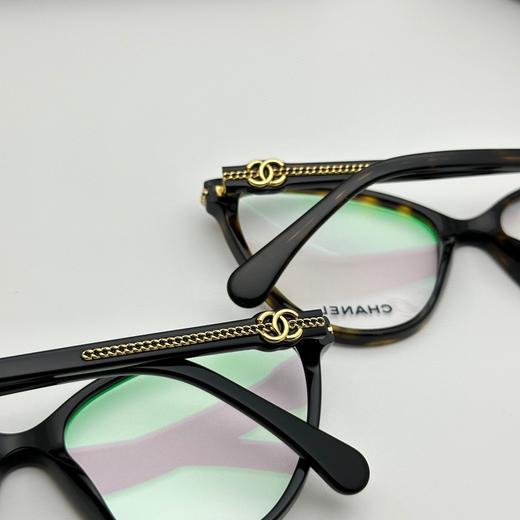 香奈儿 CH3457 板材双C链条⛓ 时尚猫眼光学眼镜（JH） 商品图8