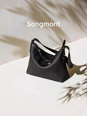 一店k （随单出的货！客供皮料+辅料！）你们闭眼留就行了！皮料饱满触感好有弹性光泽质感一眼就是好皮料！那个细致质感你们收到就知道了！质感无敌好！循迹系列mini保龄球包 /浅行hobo单肩包