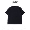 39016SDSA男装2026新款高贵轻奢美式时尚贴布字母圆领短袖T恤宽松百搭 商品缩略图1