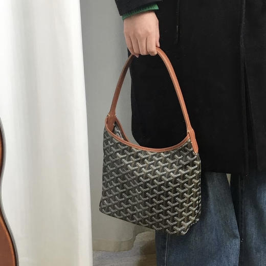 年度重磅 狗牙mini号hobo 迷你腋下包 比市场面料薄一半 老花购物袋 PVC帆布涂层 商品图0