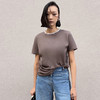 侧腰收褶防晒棉麻T 商品缩略图1