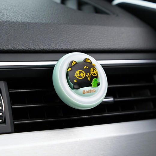 大英博物馆 巴斯特系列 萌猫抱发动感 车载香薰 商品图1