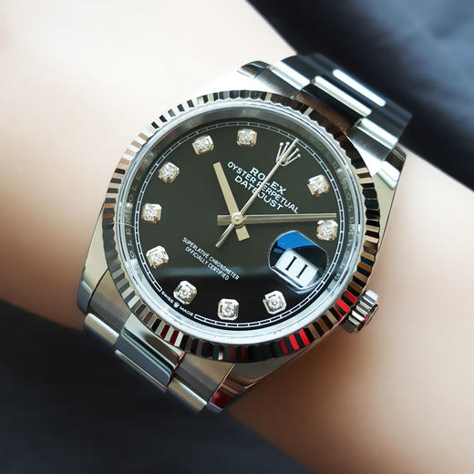 【95新】ROLEX 劳力士126234-0028天文台认证自动机械机芯日期显示36MM（男款）日志型系列蚝式钢050326TJ18 商品图8