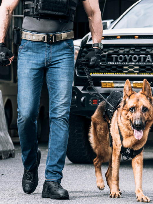 二代龙牙隐霜轻量战术通勤牛仔裤加强版 商品图5