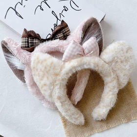 可爱百搭蝴蝶结兽耳发箍-纪念日百货门店同款170495798