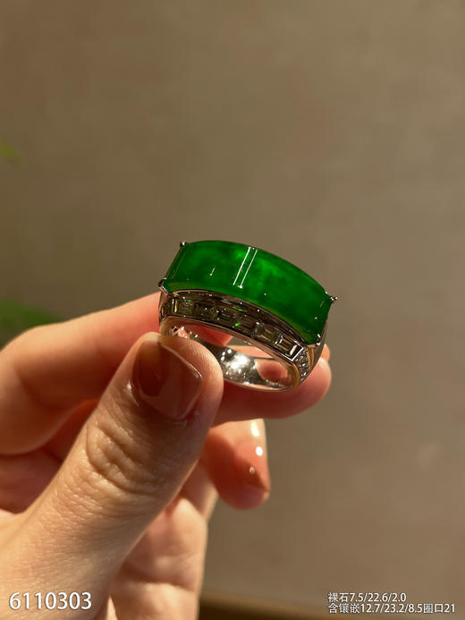 无事牌戒指【6110303】具体价格微信咨询 商品图1