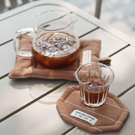 诚品咖啡定制周边棉麻简约杯垫 3色可选 商品图3