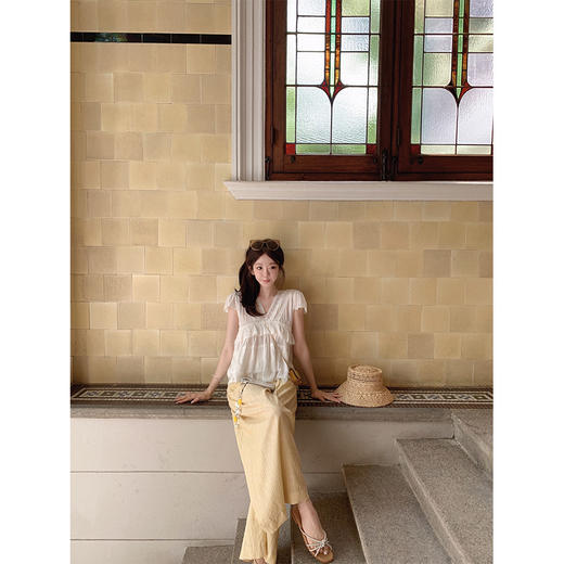 金蘑菇菇 清冷系慵懒 墨染懒懒裤2.0 /炒色工艺 巨垂显瘦 商品图3