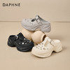 达芙妮厚底洞洞鞋女款2025夏季新款外穿小个子增高凉鞋包头半拖鞋2503026 商品缩略图12