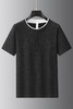 【DKP】大依优型大码男装夏季假两件圆领短袖T恤新中式休闲百搭棉质上衣 商品缩略图5