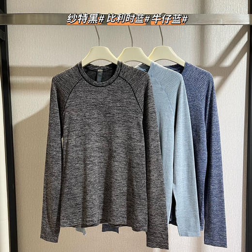 原单正品Lu家Metal Vent Tech系列男士运动长袖衫031303 商品图0