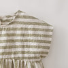 马克珍妮森系条纹女童亚麻小衫2026年夏装新款561026 商品缩略图4