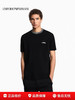 点此购买EA7春夏季男士螺纹拼接领弹力短袖T恤 ye 342171 商品缩略图2