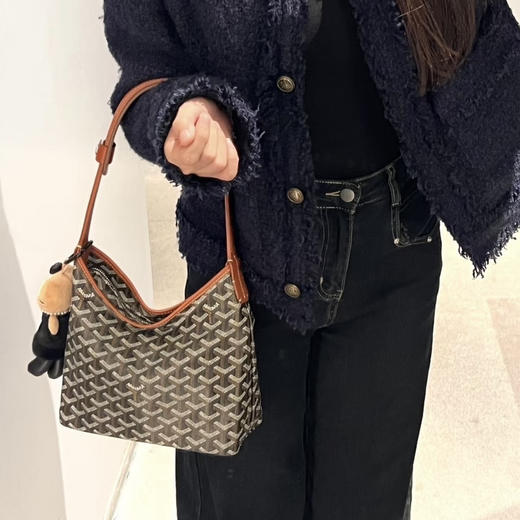 年度重磅 狗牙mini号hobo 迷你腋下包 比市场面料薄一半 老花购物袋 PVC帆布涂层 商品图2