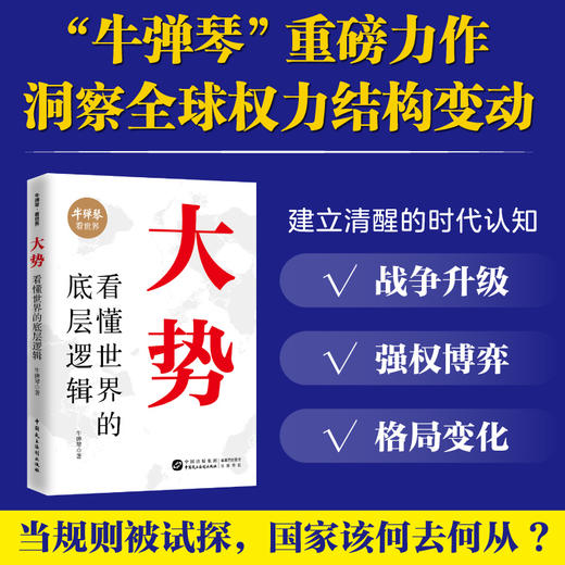 大势 看懂世界的底层逻辑 牛弹琴看世界 商品图0
