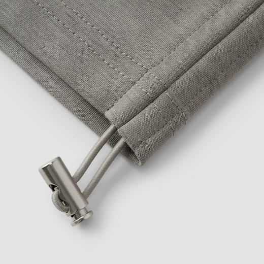 森马套装女夏季字母抽绳上衣开叉长裙女生休闲潮流简约复古两件套 商品图2