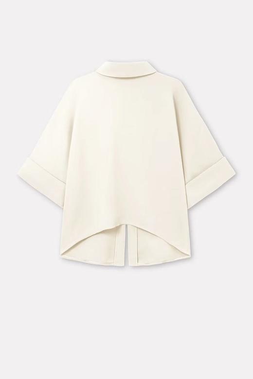 Mark Kenly Domino Tan 26SS 奶油白绉纱BAILEE两穿上衣 商品图6