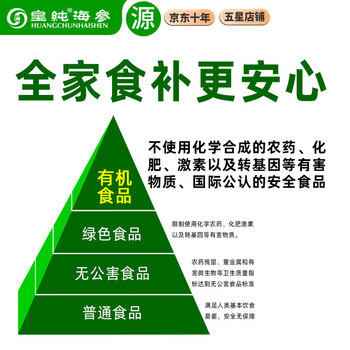 皇纯大连淡干海参干货 250g25-45只优品有机底播辽刺参礼盒 海鲜特产 /粮油调味 /南北干货 /干海参 商品图6