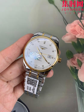 AF浪琴名匠3点历系列 名匠40mm 间金钻面 男士腕表
机芯：搭载2892改L888.5