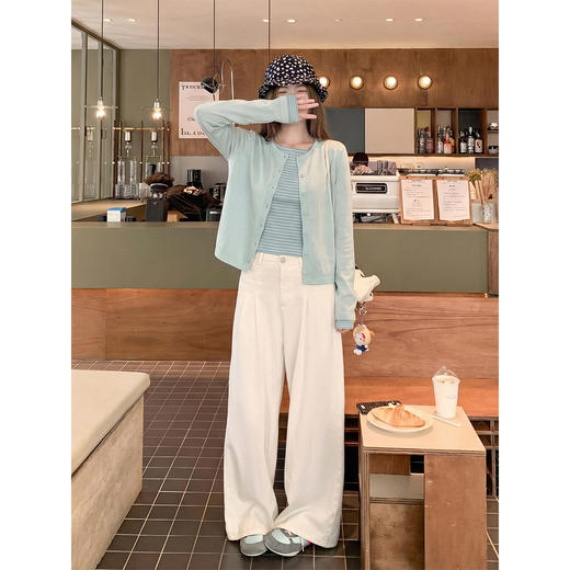 <曾小咸推荐>3.16现货秒杀 ！微信超特价！韩系假两件针织衫 日常199.99 立减110 秒杀89.99！！ 商品图4